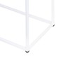 Hall SQUARE Metal White 80 x 30 x 80 cm (3 Pieces)