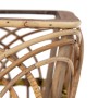 Cache-pot 60 x 21 x 68 cm Naturel Bois Bambou