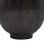 Vase Black 33 x 33 x 120 cm Aluminium