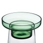 Bougeoir 16,5 x 16,5 x 35 cm Vert verre