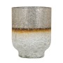 Vase Crystal Golden White 15 x 15 x 19 cm