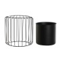 Cache-pot DKD Home Decor Noir Métal 26 x 26 x 26 cm