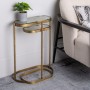 Side table 41 x 16,5 x 57 cm Golden