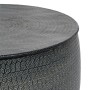 Side table 66 x 66 x 34,5 cm Black Aluminium (3 Units)