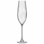 Champagne glass Bohemia Crystal Optic Transparent Glass 260 ml (6 Units)