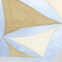 Shade Sails Awning 3 x 3 m Beige Polyethylene 300 x 300 x 0,5 cm