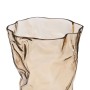 Vase Brown Crystal 15,5 x 14 x 32 cm