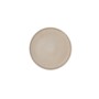 Flat plate Ariane Porous Ceramic Beige Ø 21 cm (4 Units)