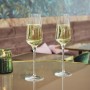 Set of cups Chef & Sommelier Symetrie Champagne 6 Units Transparent Glass 210 ml