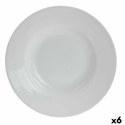 Deep Plate Bormioli Rocco Toledo Glass 23 cm (6 Units)