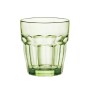 Glass Bormioli Rocco Rock Bar Green Glass 270 ml (6 Units)