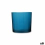Verre Bohemia Crystal Optic Turquoise verre 350 ml (6 Unités)
