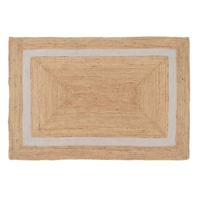 Carpet Natural White Jute 230 x 160 cm