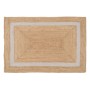 Carpet Natural White Jute 230 x 160 cm