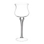 Candle Holder 16 x 16 x 45 cm Crystal Transparent