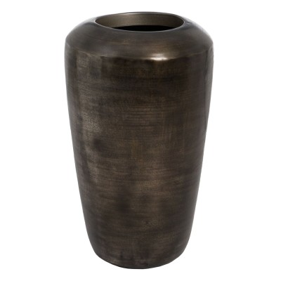 Cache-pot 53 x 53 x 89 cm Doré Aluminium