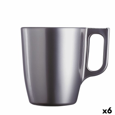 Tasse mug Luminarc Flashy Violet 250 ml verre (6 Unités)