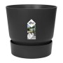 Plant pot Elho Greenville Black Plastic Circular Ø 30 cm Ø 29,5 x 27,8 cm