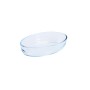 Plat de Four Pyrex Classic Vidrio Transparent verre Ovale 21 x 13 x 5 cm (10 Unités)