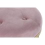 Banquette DKD Home Decor 100 x 35 x 40 cm Rose Doré Métal