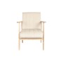 Fauteuil DKD Home Decor Beige Naturel Pin 63 x 68 x 81 cm