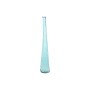 Vase DKD Home Decor 18 x 18 x 120 cm Bleu ciel Verre trempé