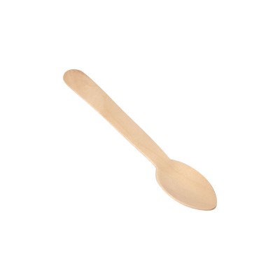 Set of Spoons Algon Dessert Wood 13,8 cm 50 Units