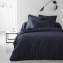 Fitted bottom sheet TODAY Essential 140 x 190 cm Navy Blue