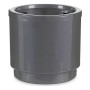 Self-watering flowerpot Silver polypropylene 26 x 25 x 26 cm (4 Units)