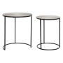 Jeu de 2 tables DKD Home Decor 49 x 49 x 58 cm