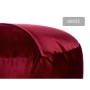 Pouffe Velvet Maroon 60 x 39 x 60 cm (2 Units)