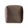 Pouffe Velvet Grey 30 x 30 x 30 cm (4 Units)