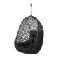 Fauteuil de jardin suspendu Dido Noir 81 x 64 x 111,5 cm