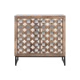 Buffet Home ESPRIT Marron Noir Argenté 80 x 38 x 80 cm