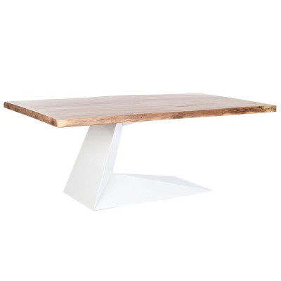 Dining Table DKD Home Decor Metal Acacia 200 x 100 x 76 cm