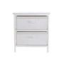 Caisson à Tiroirs DKD Home Decor Blanc Bambou Bois de paulownia 42 x 32 x 45 cm