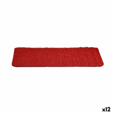 Doormat Red PVC 70 x 40 cm (12 Units)