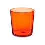 Set of glasses Bistro Red Glass 380 ml (4 Units)