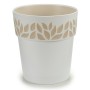 Self-watering flowerpot Stefanplast Cloe White Plastic 25 x 25 x 25 cm (6 Units)