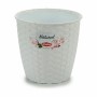 Cache-pot Stefanplast Blanc Plastique 14 x 13 x 14 cm (12 Unités)