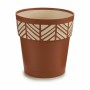 Self-watering flowerpot Stefanplast Orfeo Terracotta Plastic 19 x 19 x 19 cm (12 Units)