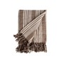 Foulard multi-usages Rayures 235 x 205 cm Blanc Beige (8 Unités)