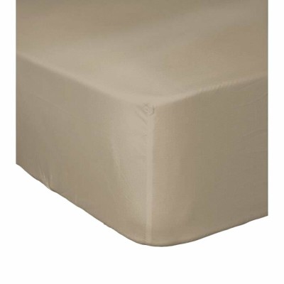 Fitted bottom sheet Lovely Home Beige 180 x 200 180 x 200 cm (Double bed)