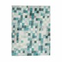 Nappe toile Antitaches Carreaux 140 x 180 cm Turquoise (6 Unités)