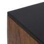 Console ABNER Brown Black Metal Iron Mango wood 110 x 40 x 76 cm