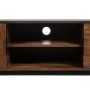 TV furniture ABNER Brown Black Iron Mango wood 140 x 40 x 50 cm