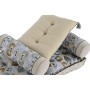 Chaise de jardin DKD Home Decor Bleu Beige 90 x 55 x 18 cm