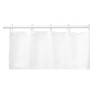Shower Curtain Points White Polyester 180 x 180 cm (12 Units)