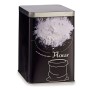 Tin Flour Black Metal 1 L (24 Units)