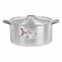 Casserole avec Couvercle Argenté Aluminium 18 L (3 Unités)